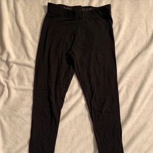 Garage black low rise leggings size XS